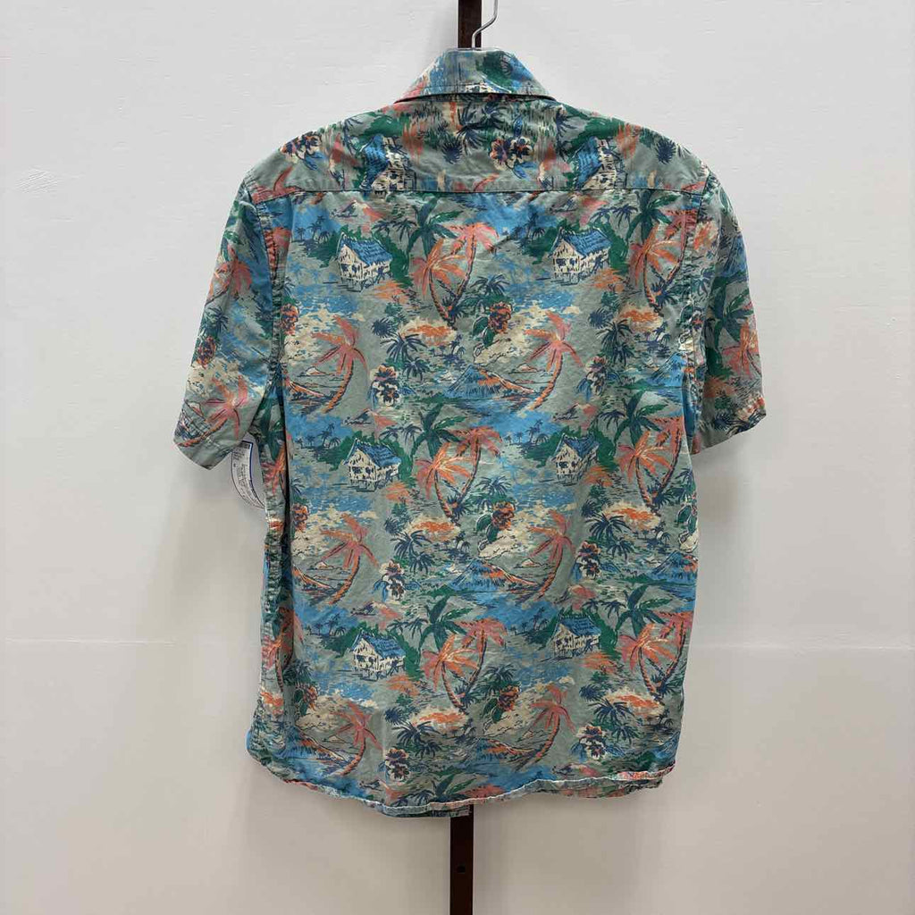 Kahuna Bay Size M Blue Preloved MENS Button Down Shirt