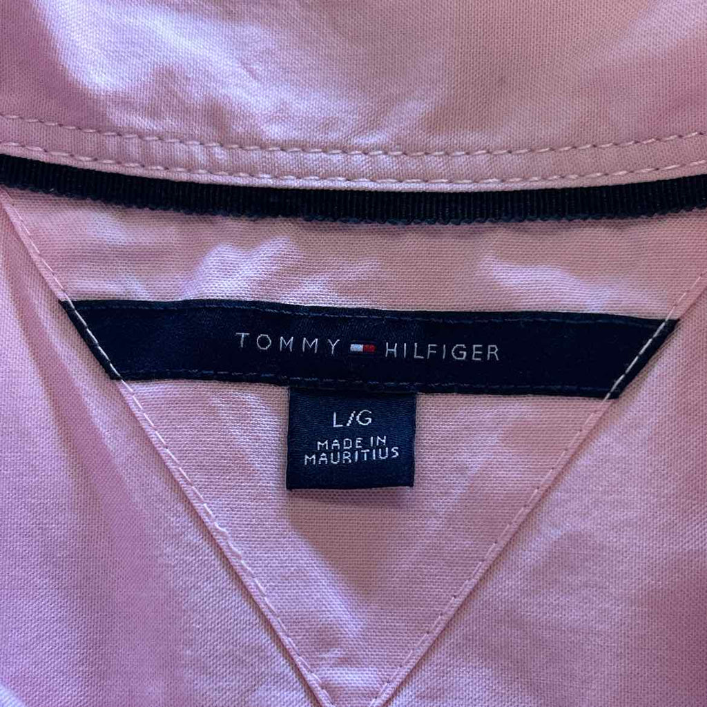 Tommy Hilfiger Size L Pink Preloved Button Down SS