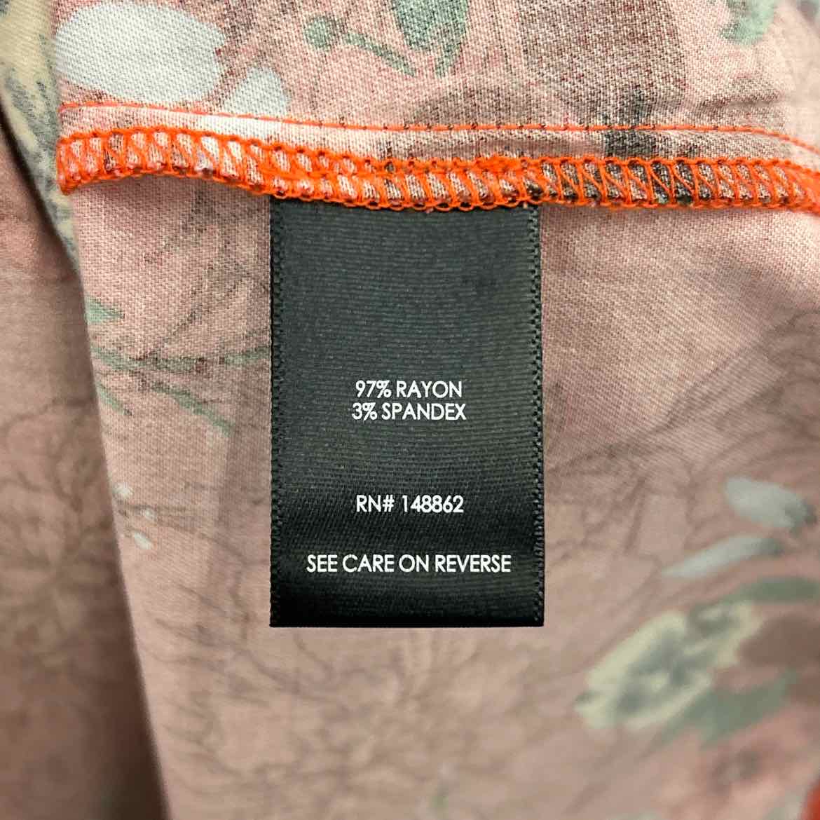 Torrid Size 0 Orange Preloved Dress