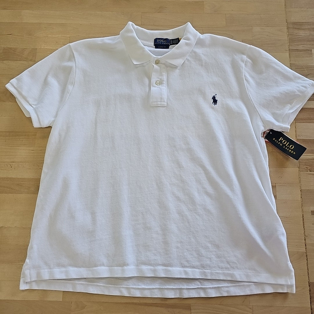 Polo Ralph Lauren Classic Fit Polo Shirt White