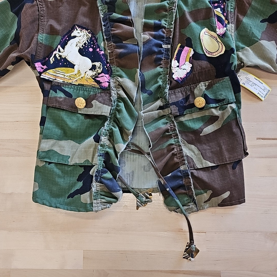 Fresh Karma Size XS Camo Jacket