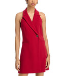 Whisper Halter Blazer Dress French Connection Dresses Red 10