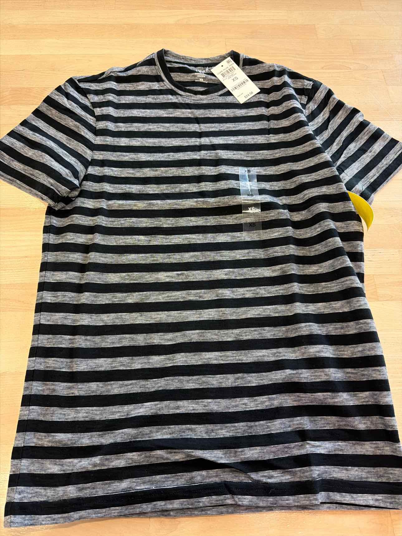 INC Size XS Black New MENS Short Sleeve Shirt