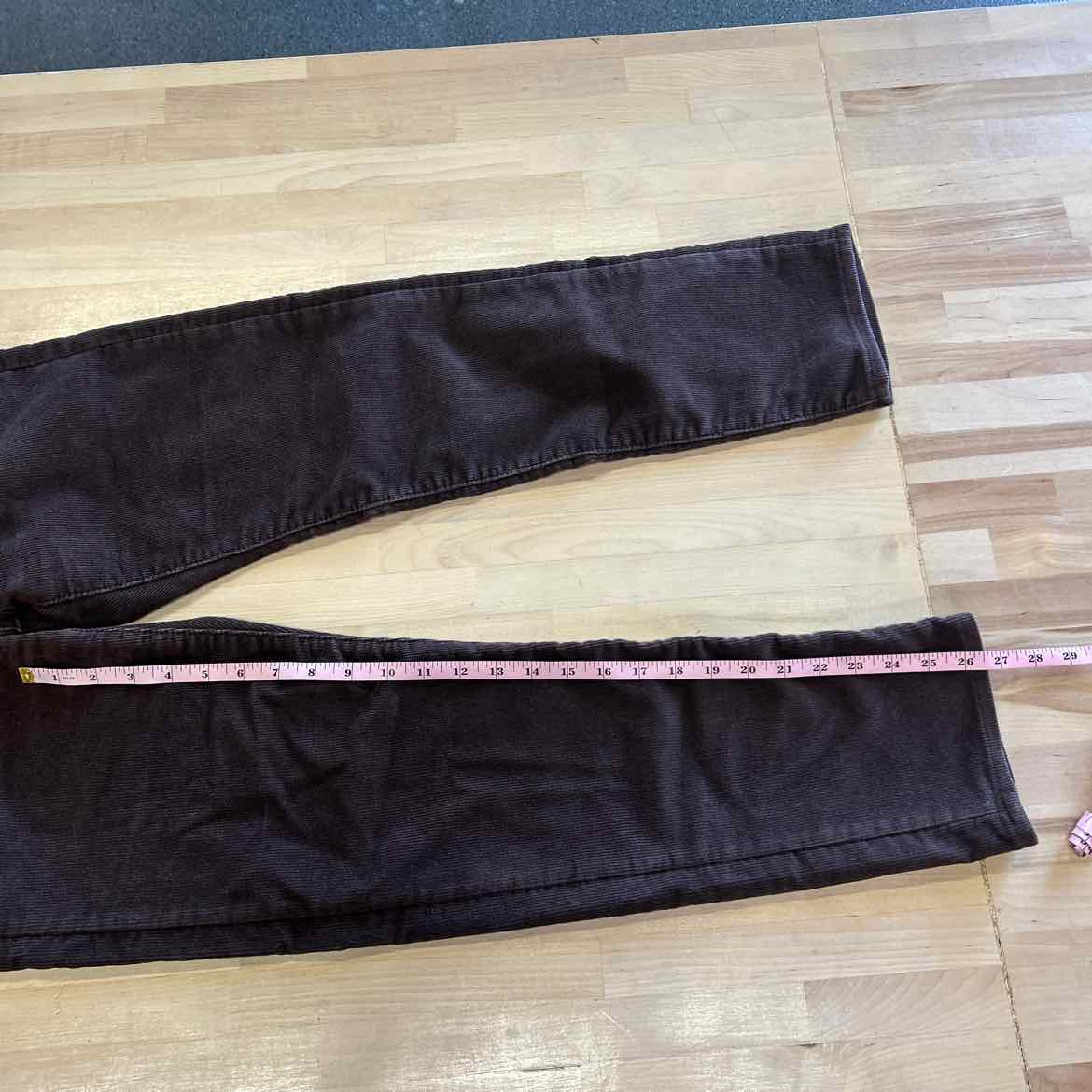 Levi's Size 24 Brown Corduroy Pants