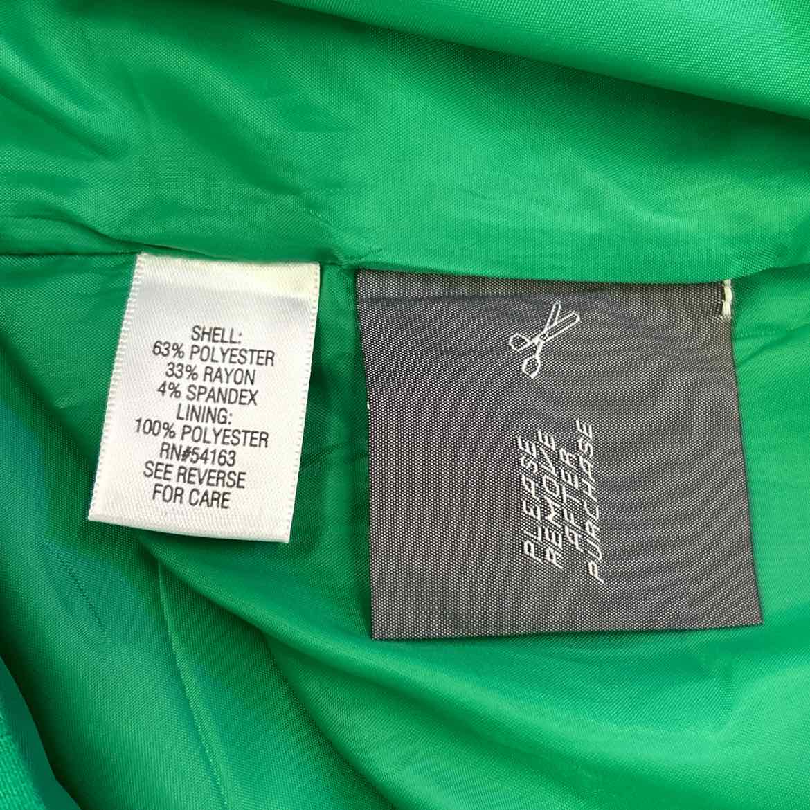 Dana Buchman Size 14 Green Preloved Dress