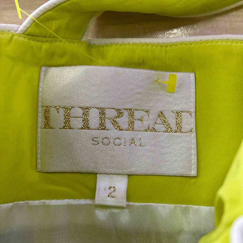Thread Social Size 2 Green Preloved Dress