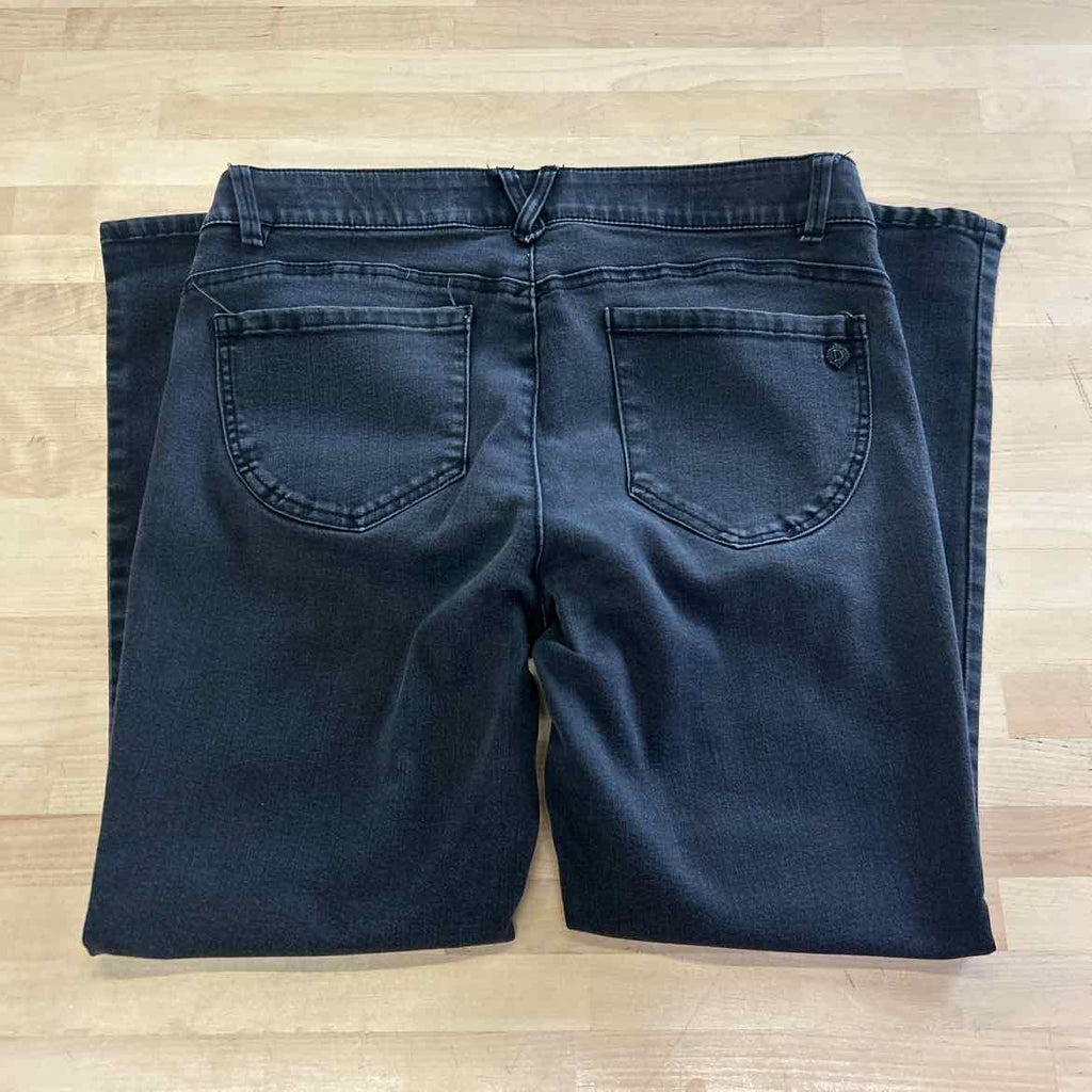 Democracy Size 12 Gray Denim Preloved Jeans