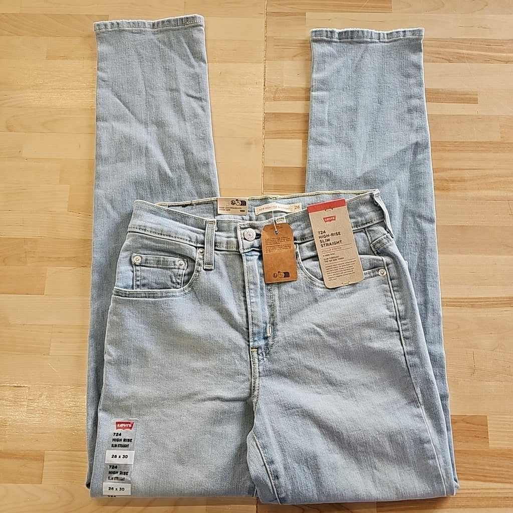 Levi's Women's 724 High Rise Straight Jeans