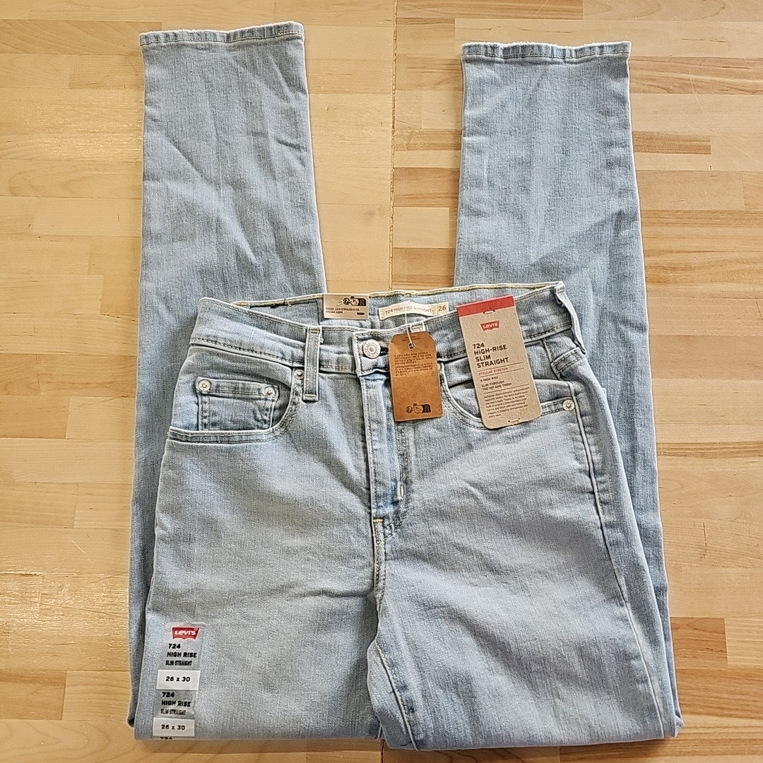 Levi's Women's 724 High Rise Straight Jeans