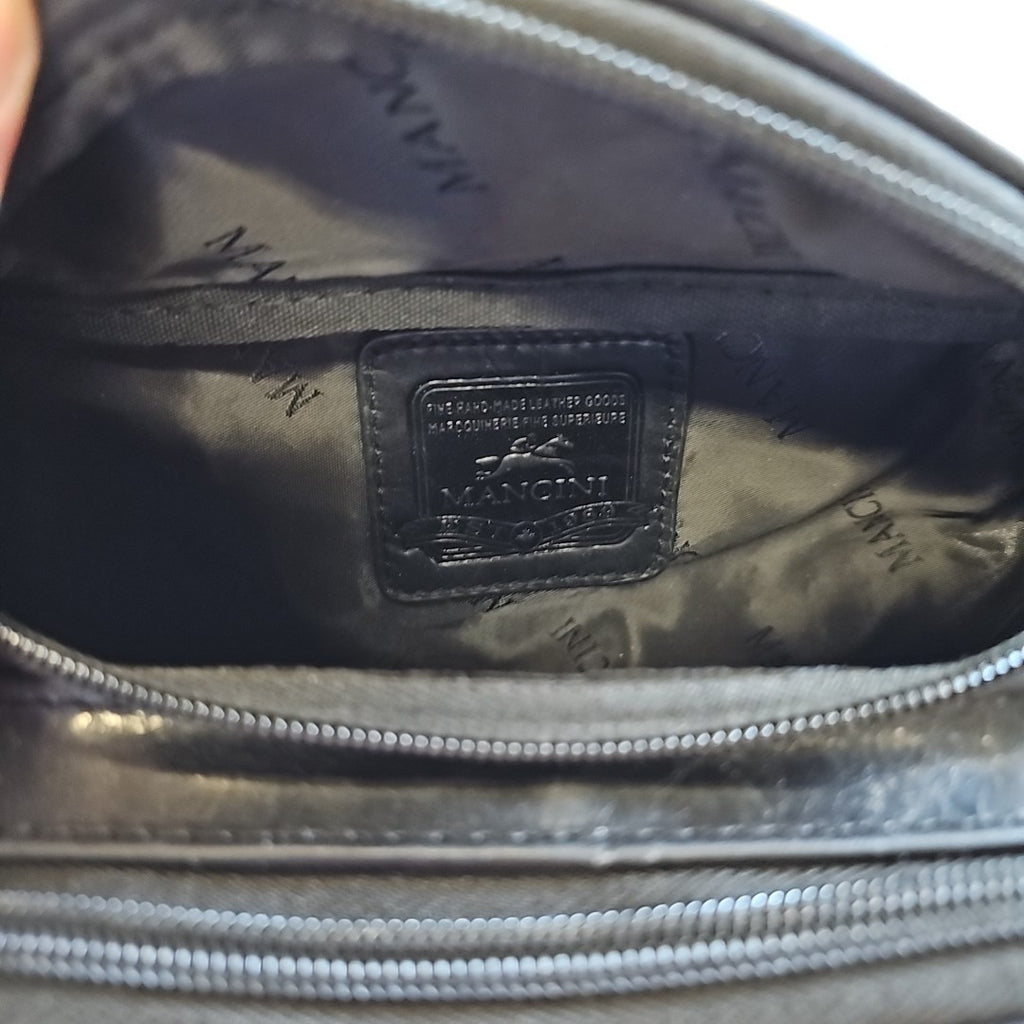 Mancini Black Fanny Pack
