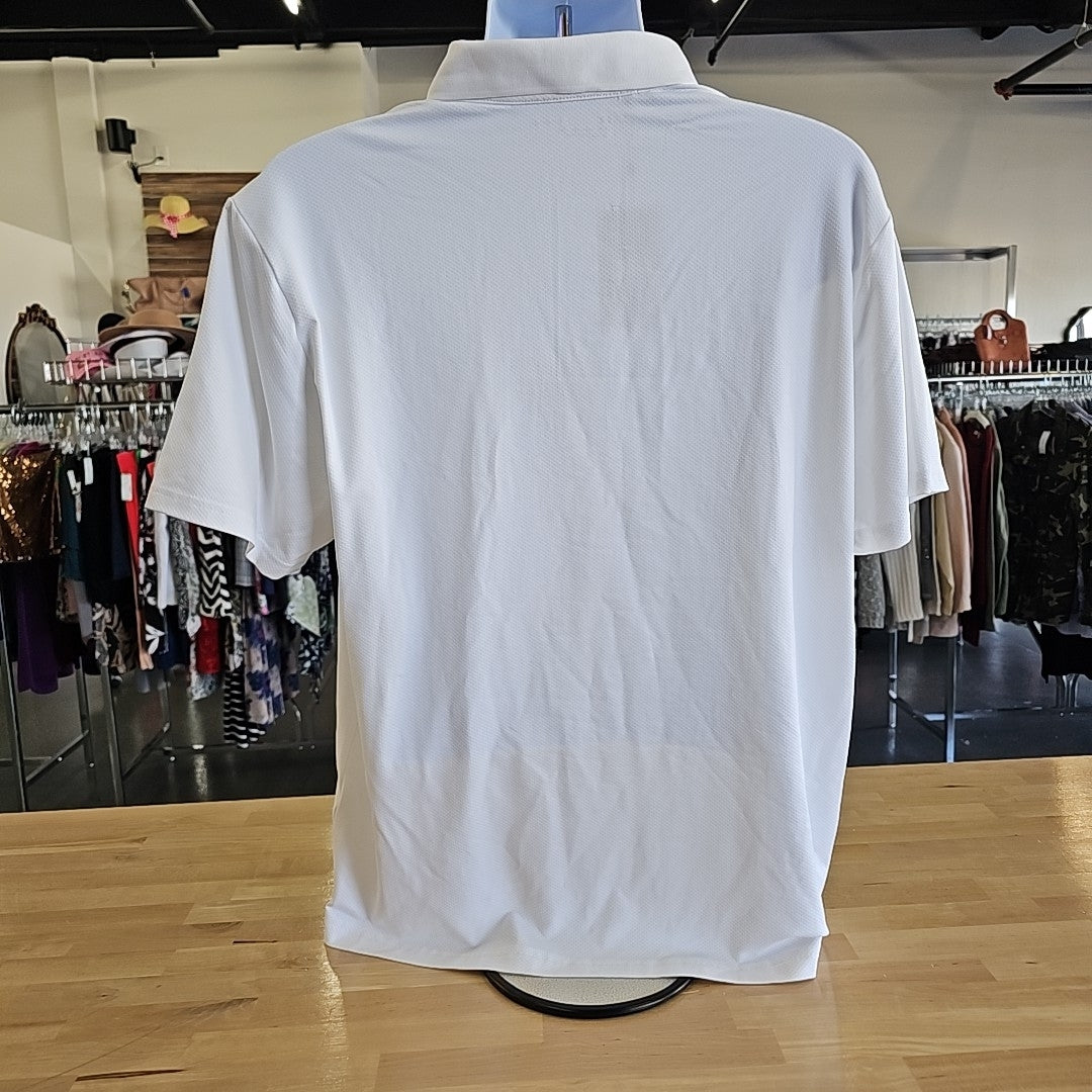 Under Armour Men's Size XL White MENS Polo