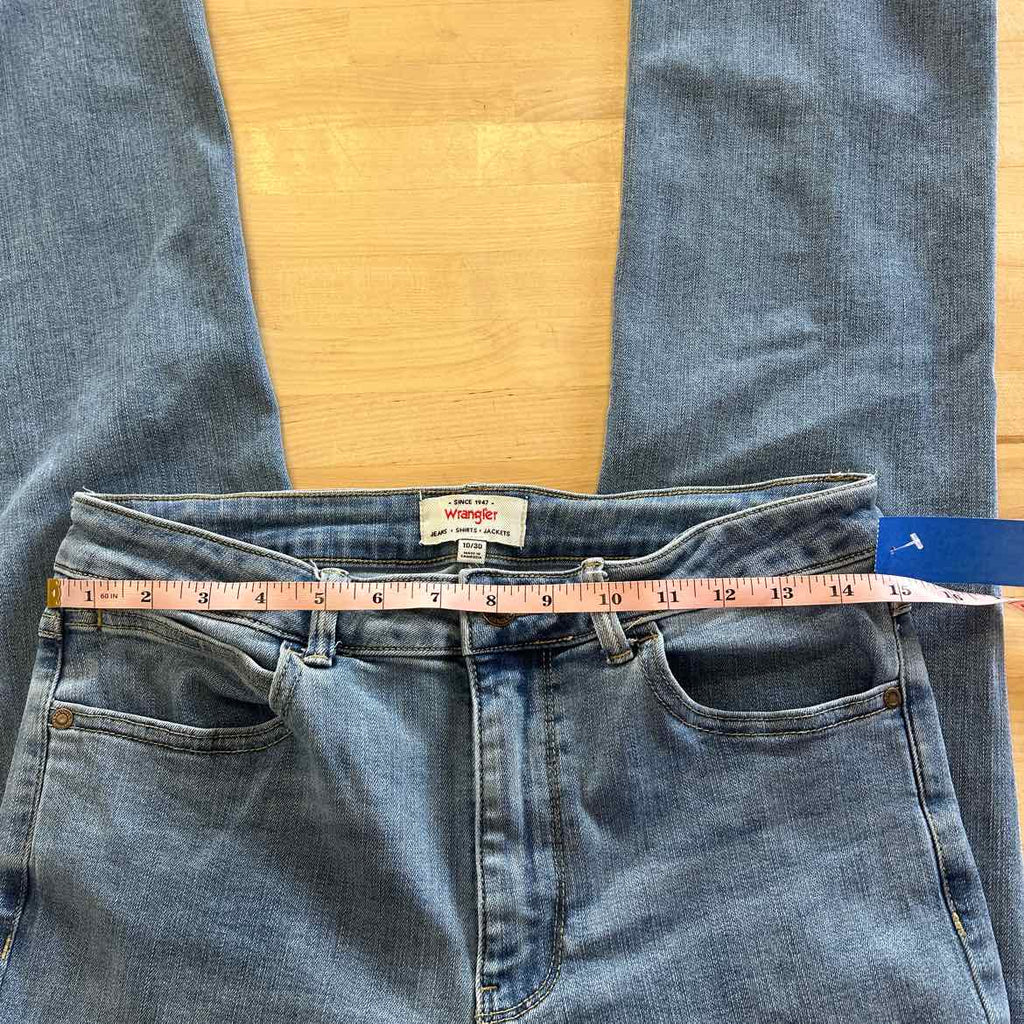 Wrangler Size 10 Blue Denim Preloved Jeans