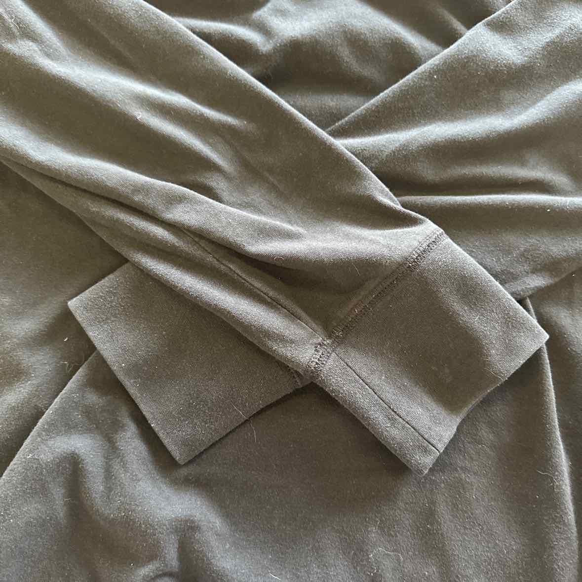 Lucky Brand Size L Black Long Sleeve