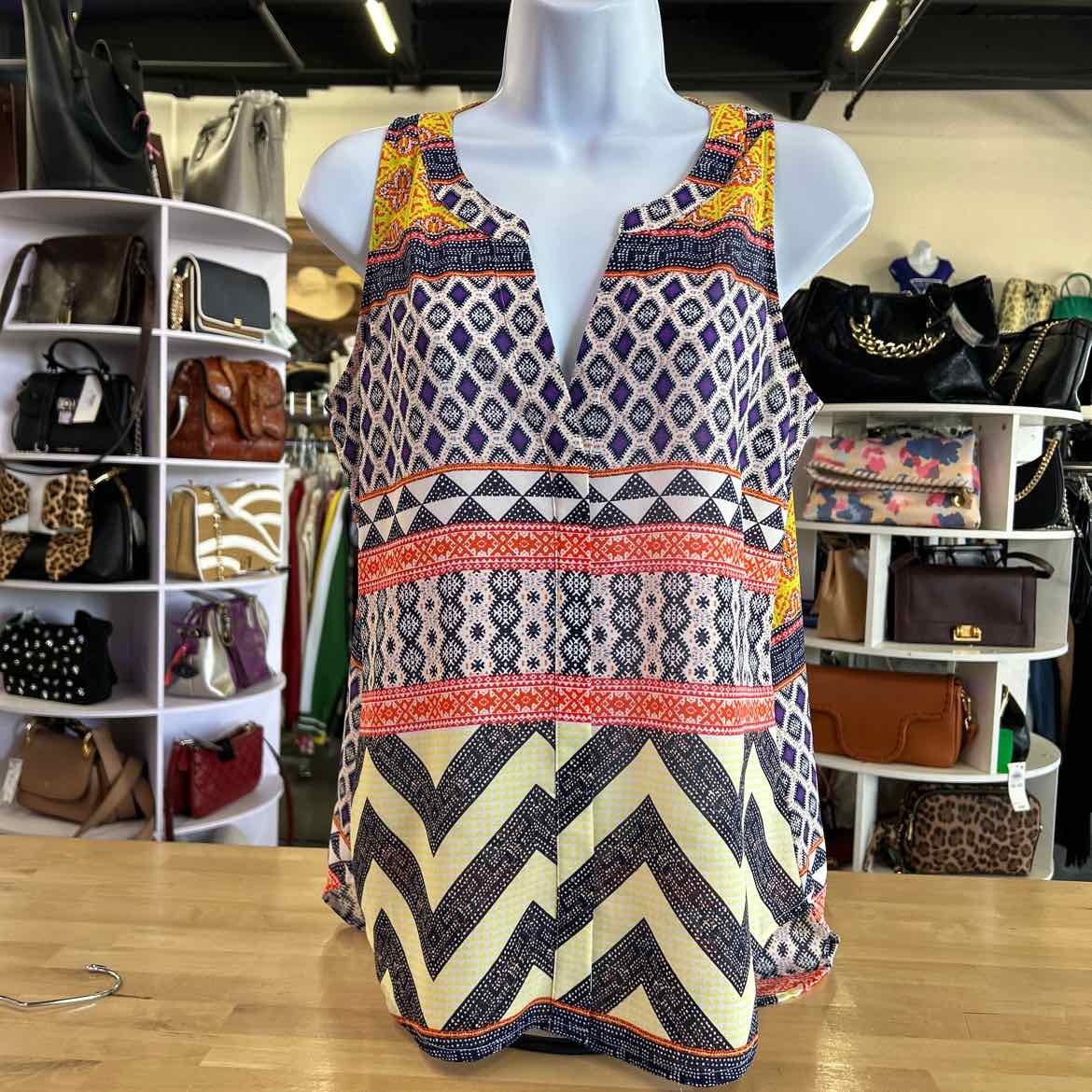 Sanctuary Size S Multi - Fall Preloved Tank