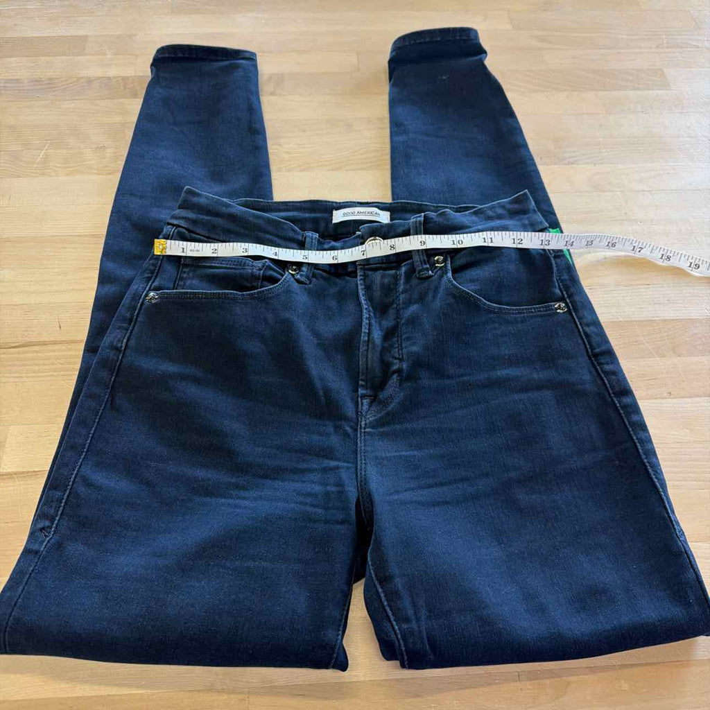 Good American Size 4 Dark BLue Preloved Pants