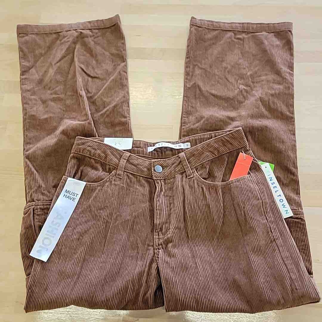 TINSELTOWN Size 9 Brown Pants