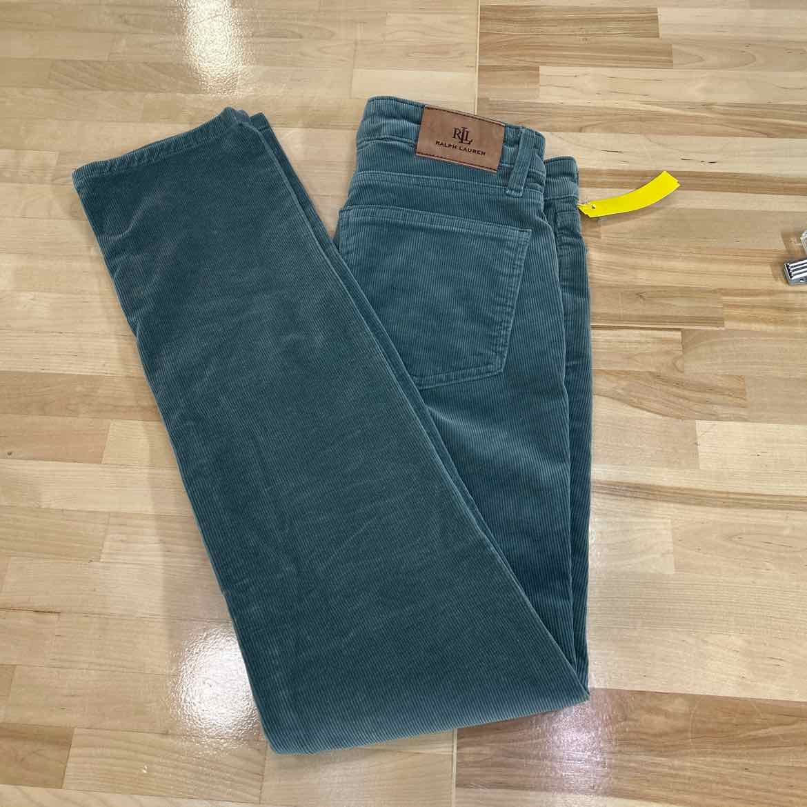 Ralph Lauren Size 2 Green Corduroy Preloved Pants