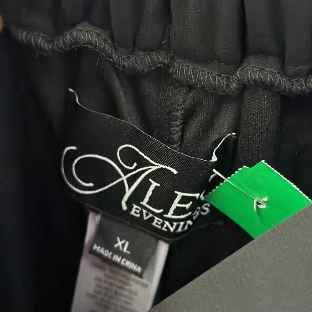 Alex Evenings Size XL Black New Pants