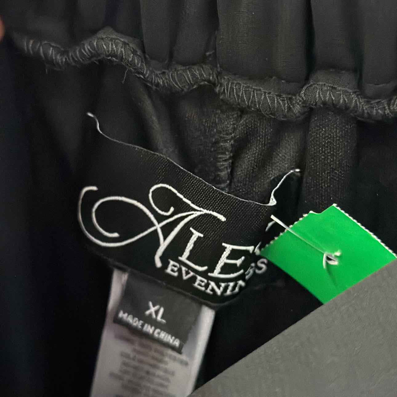 Alex Evenings Size XL Black New Pants