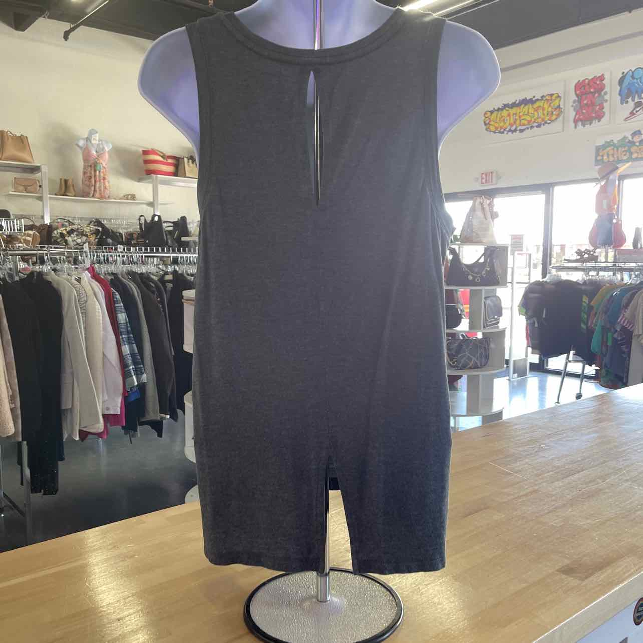 Halogen Size S Gray Preloved Tank