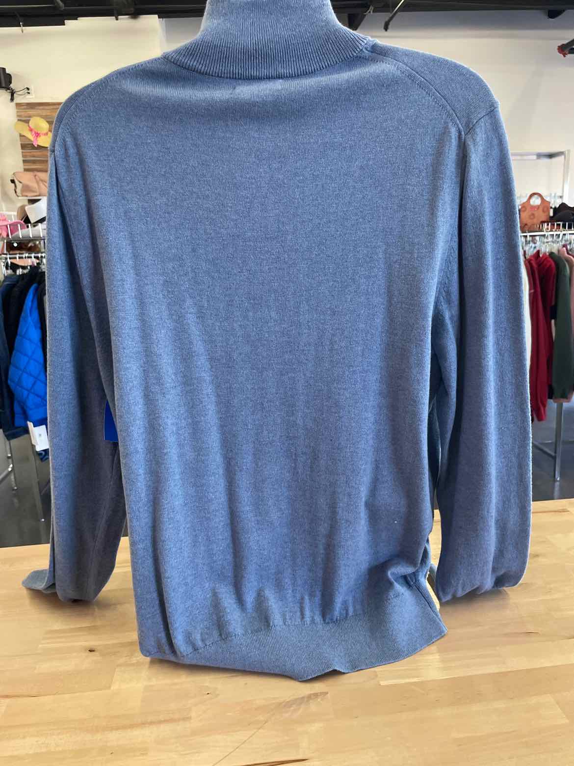 Nautica Size L Blue MENS Sweater