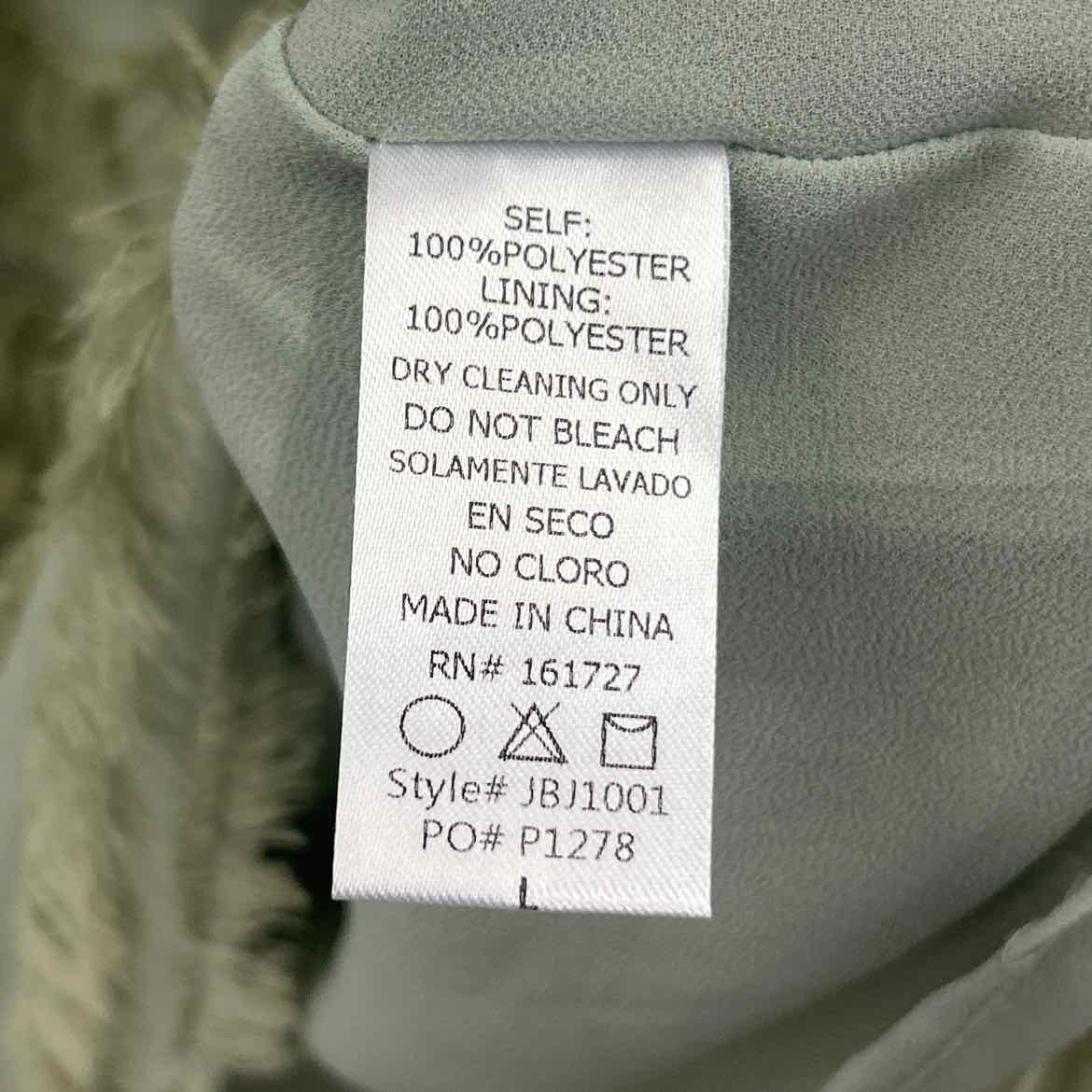 Jade By Jane Size L Green Preloved Tunic