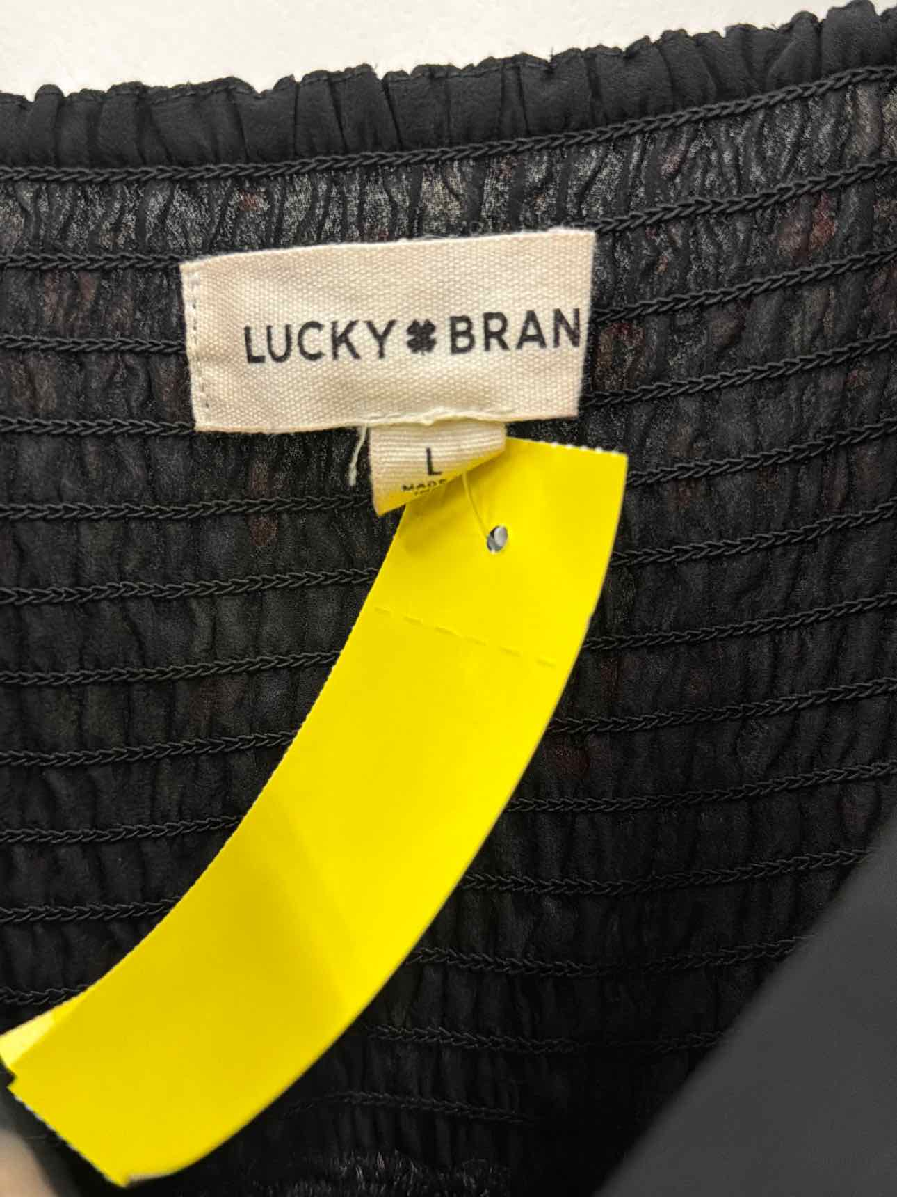 Lucky Brand Size L Black Dress