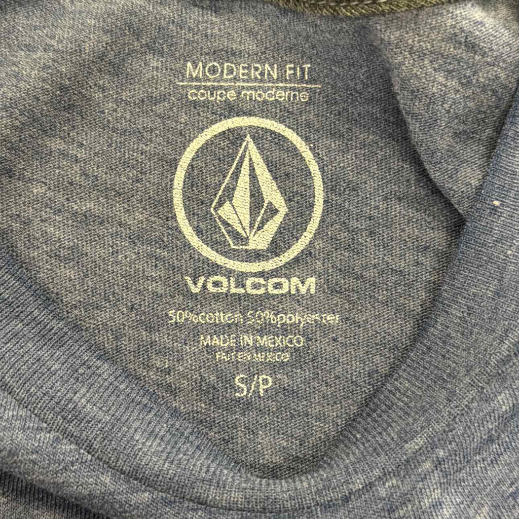 Volcom Size S Blue Used MENS T-shirt