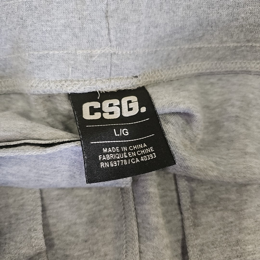 CSG Size L Gray MENS - Athletic Pants