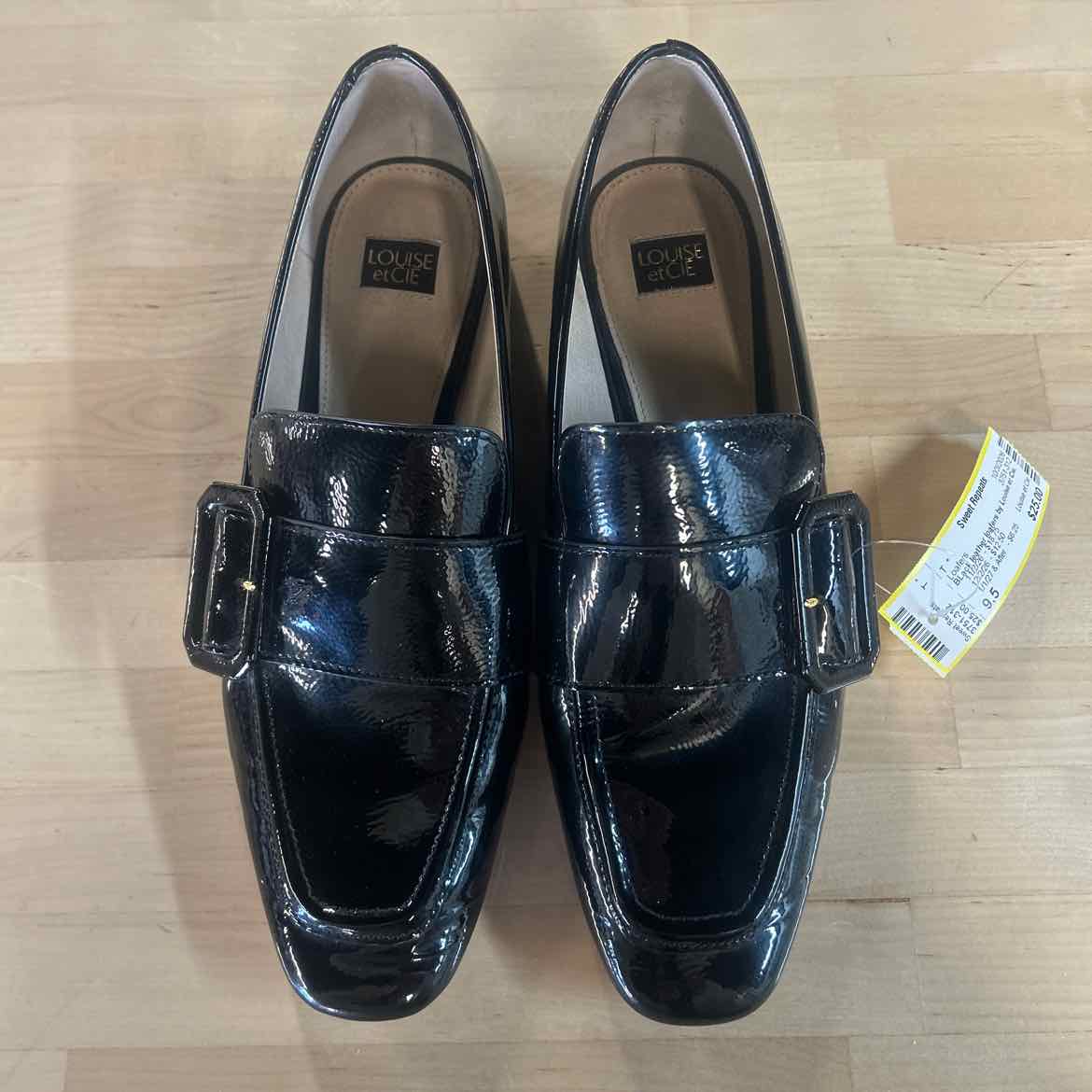 Louise et Cie Size 9.5 Black Leather Preloved Loafers