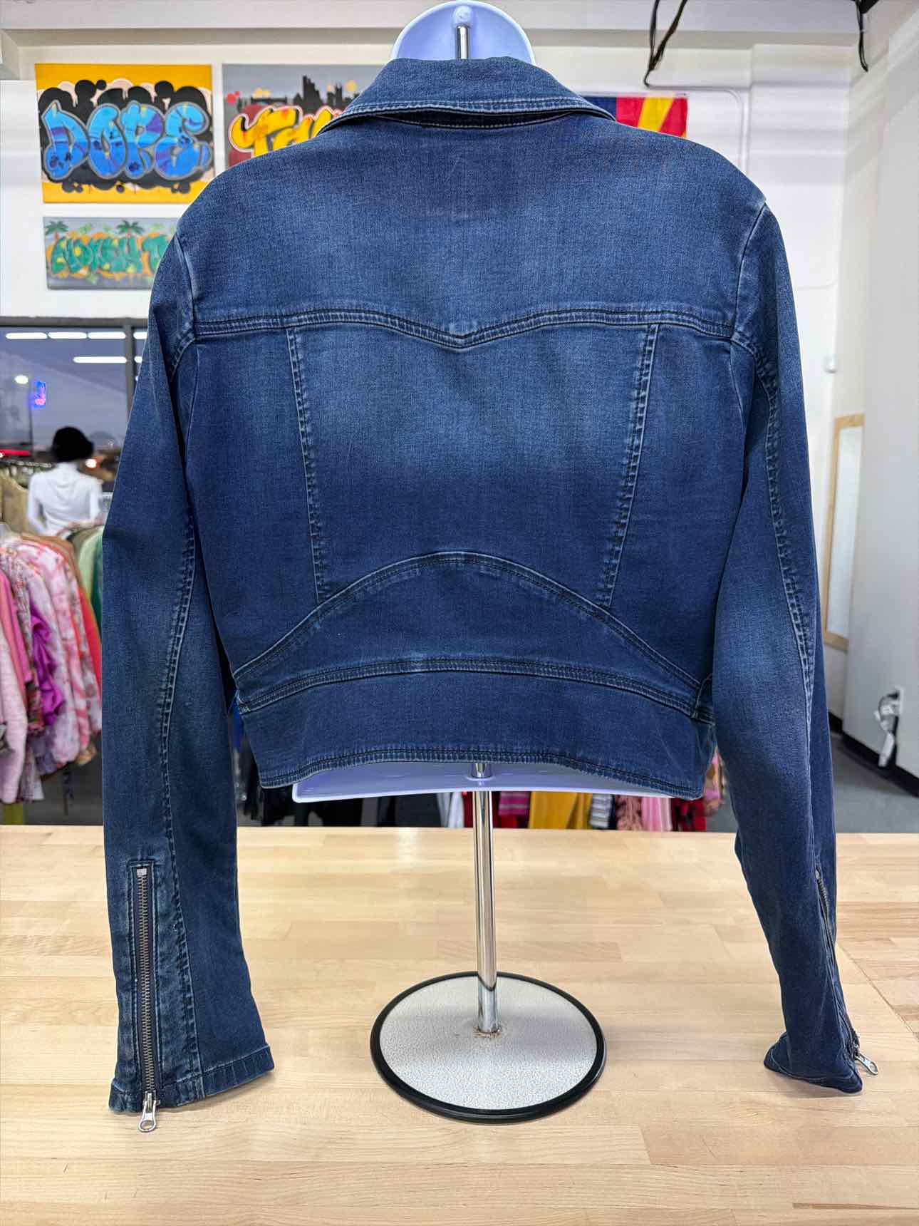 Torrid Size 2X Blue Denim Used Jacket