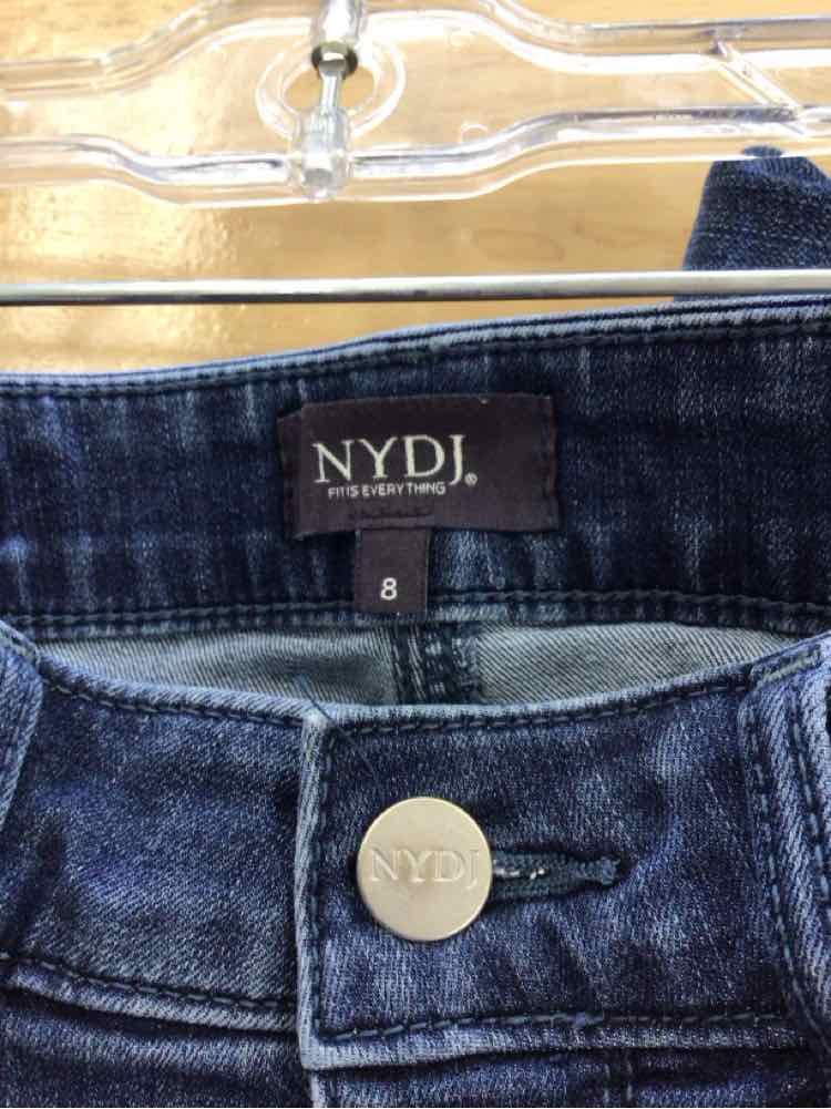 NYDJ Size 8 Blue Preloved Capris