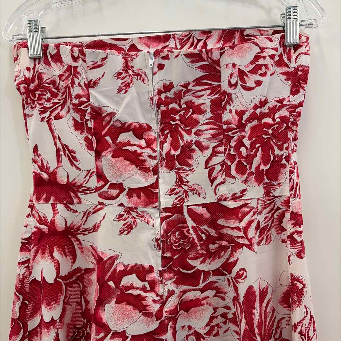 Charlotte Russe Size 9 Red White Preloved Dress