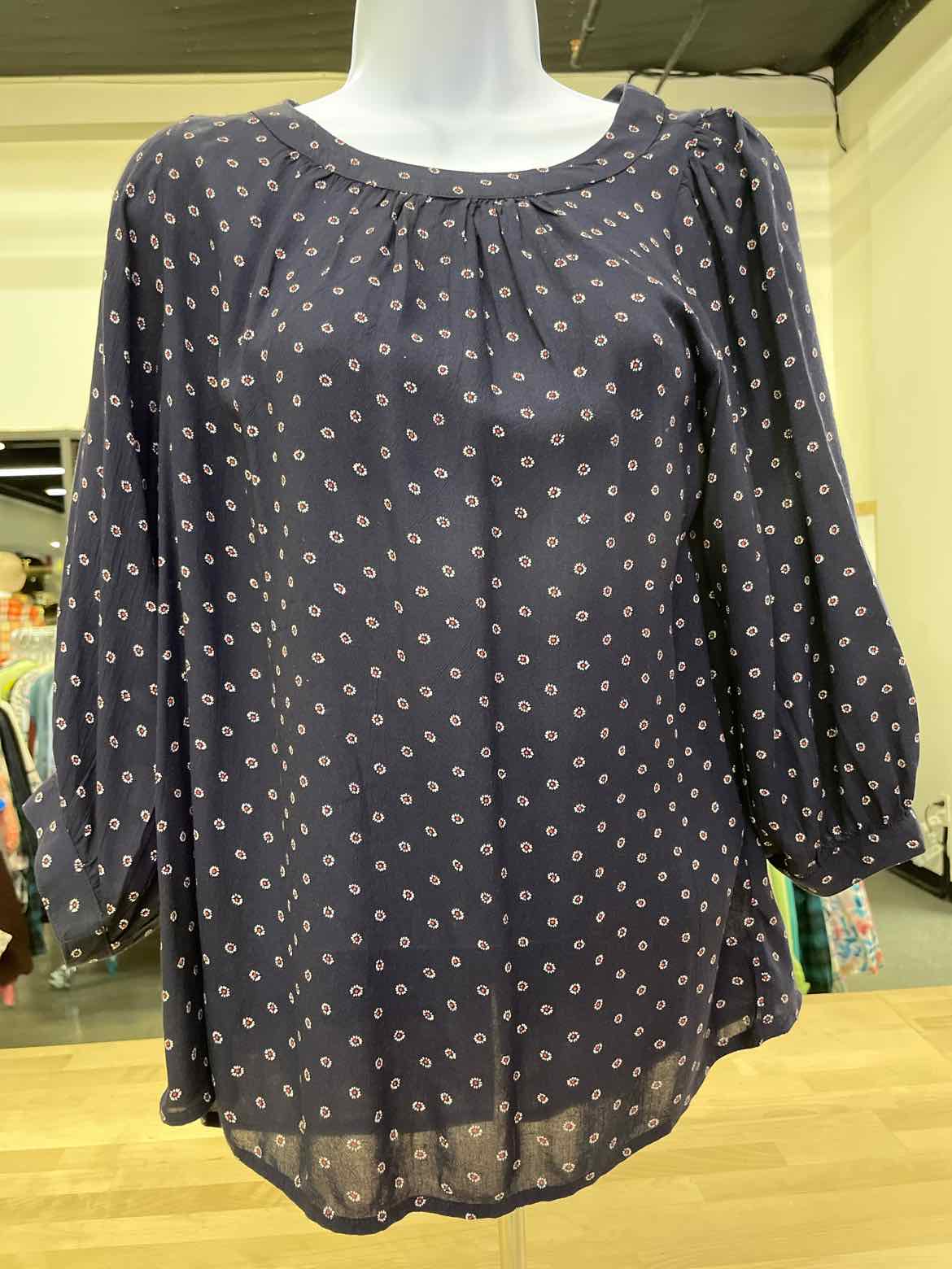 Gap Size XS Blue Blouse