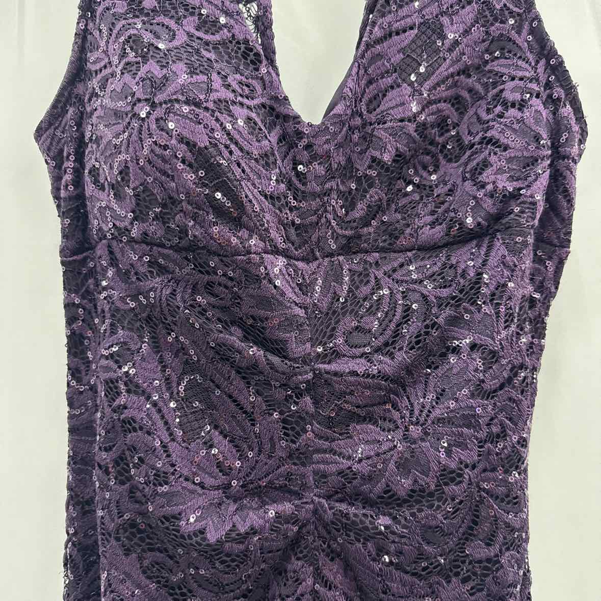 Marina Size 4 Purple Used Dress