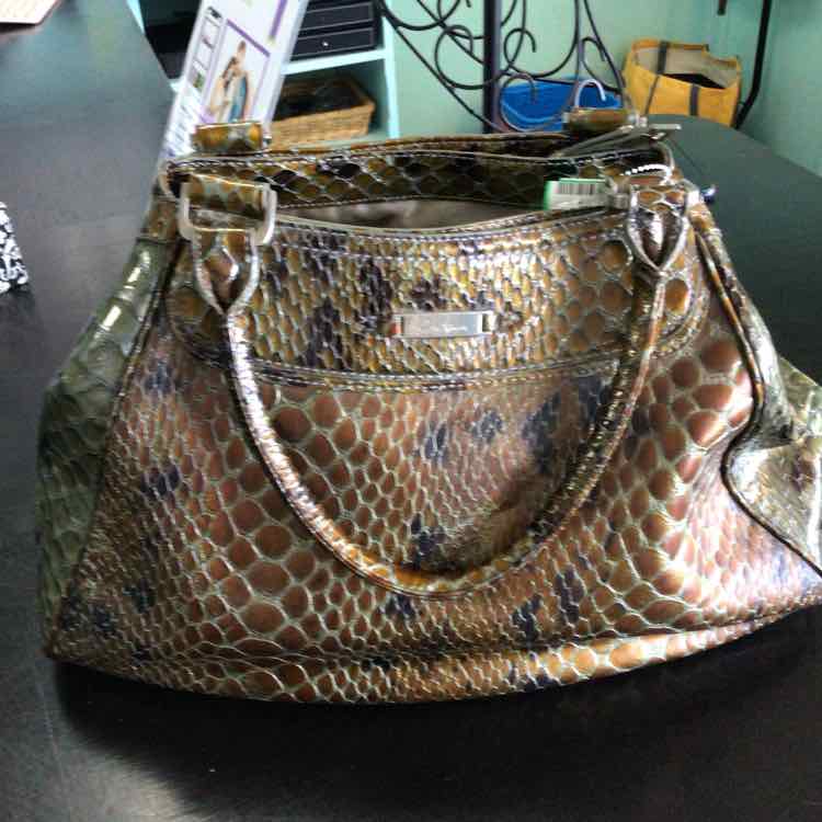 Cole Haan Brown & Green Handbag