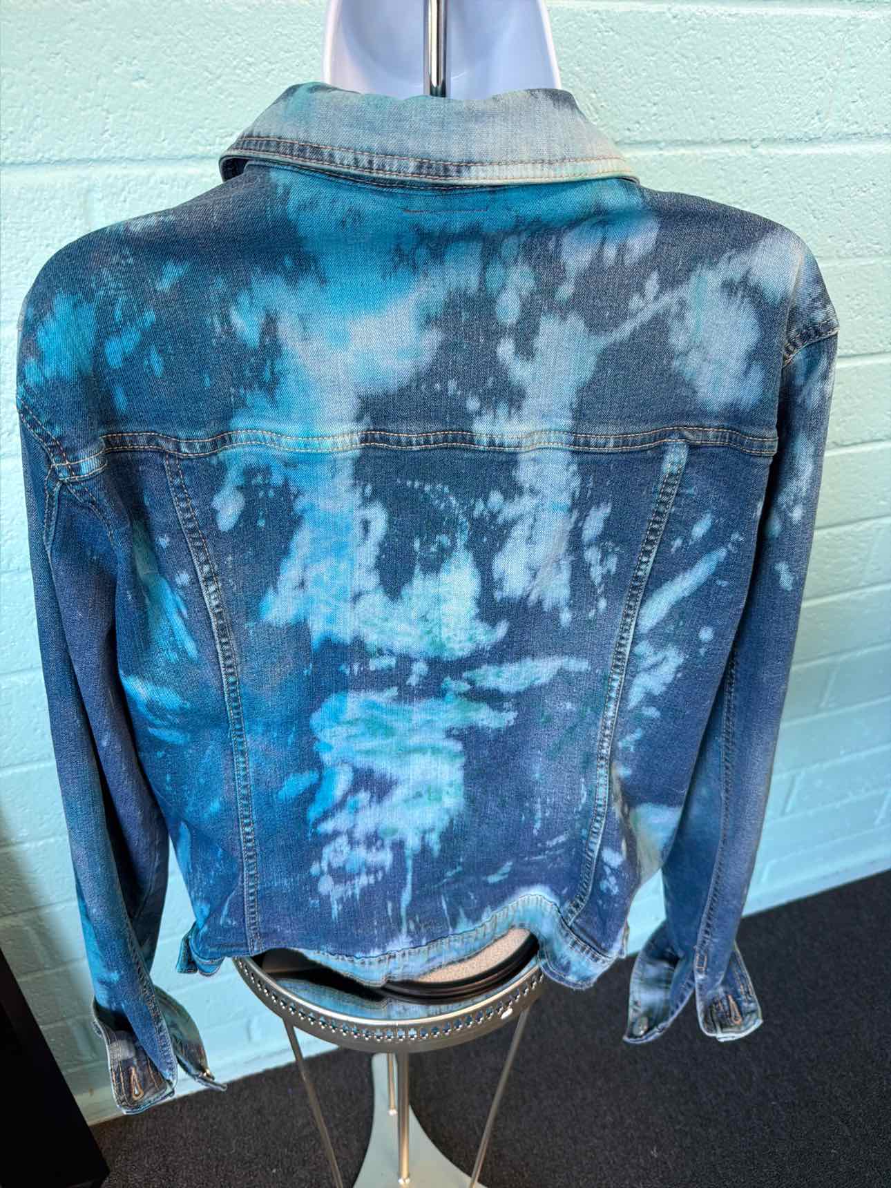 Size L Blue Turquoise Jacket