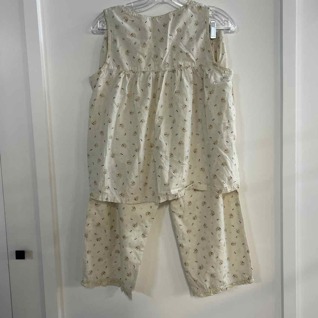 secret treasures Size M Off White Preloved 2 pc Dress Set