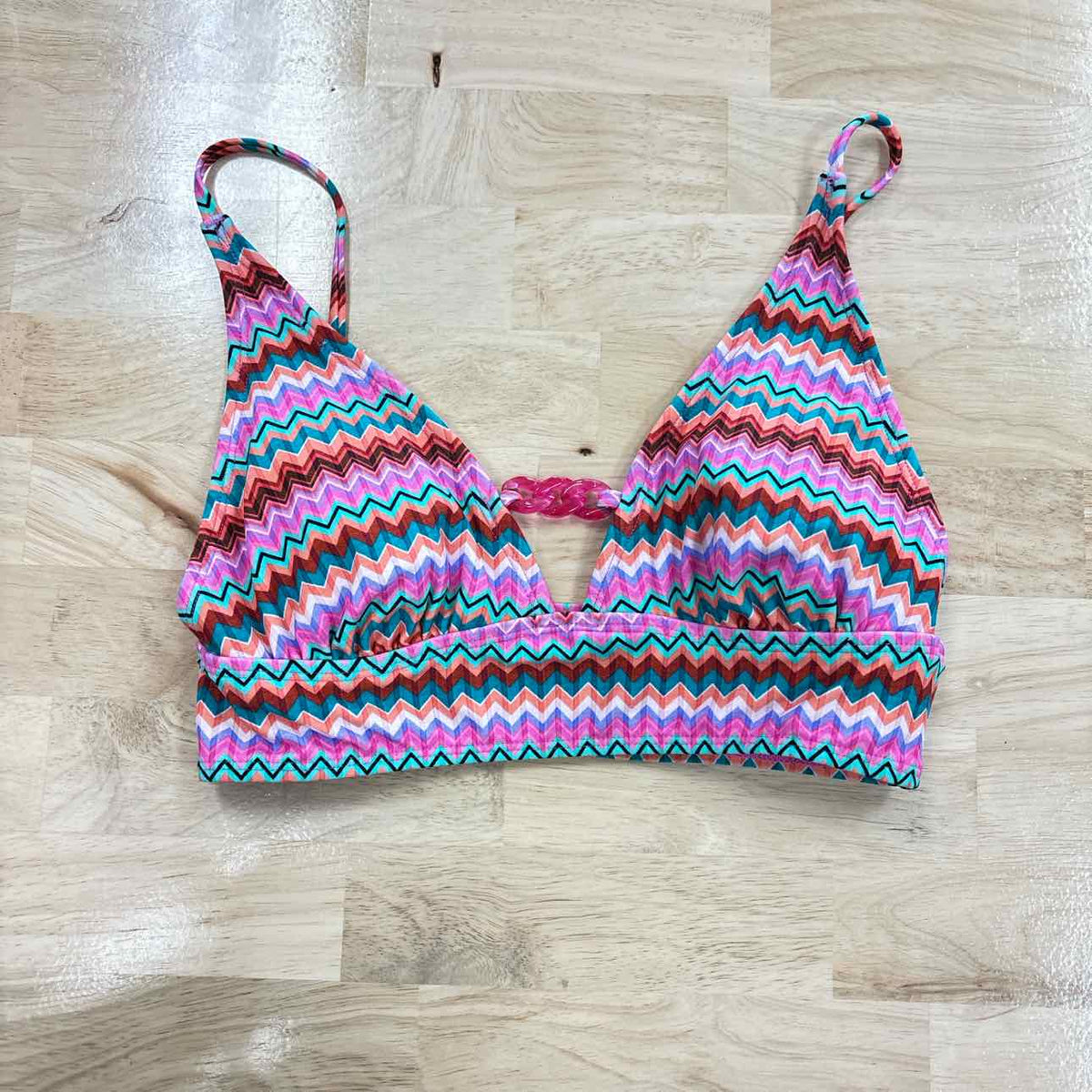 Salt + Cove Juniors' Front-Tab Midkini Top