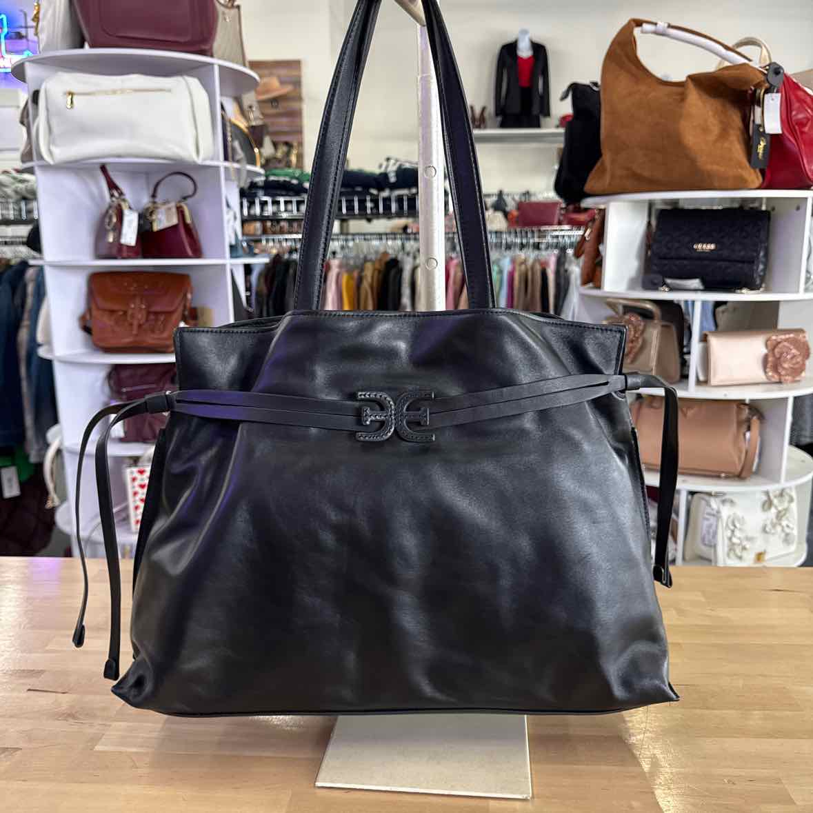 Sam Edelman Black Tote New Handbag