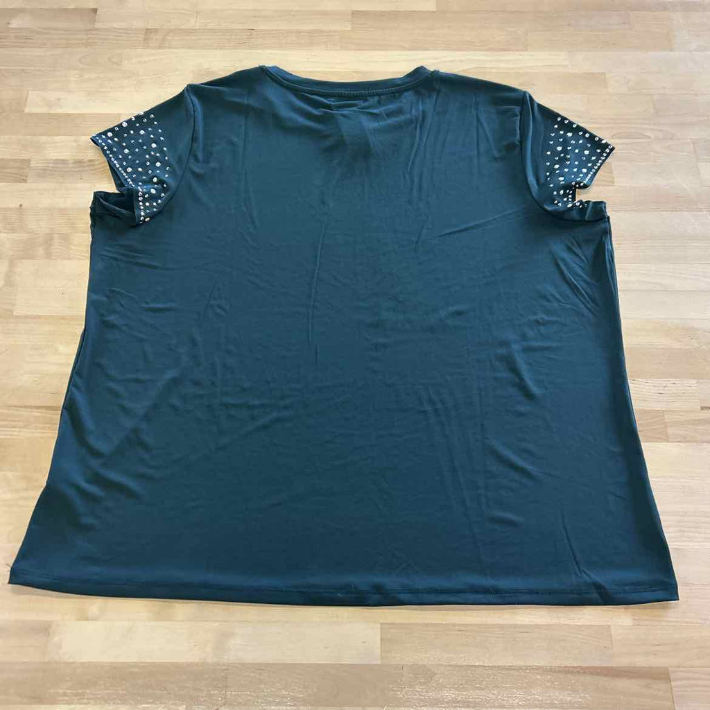 Edgley Size 1X Green Blouse