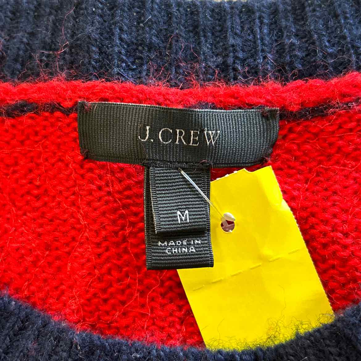 J Crew Size M Red Sweater