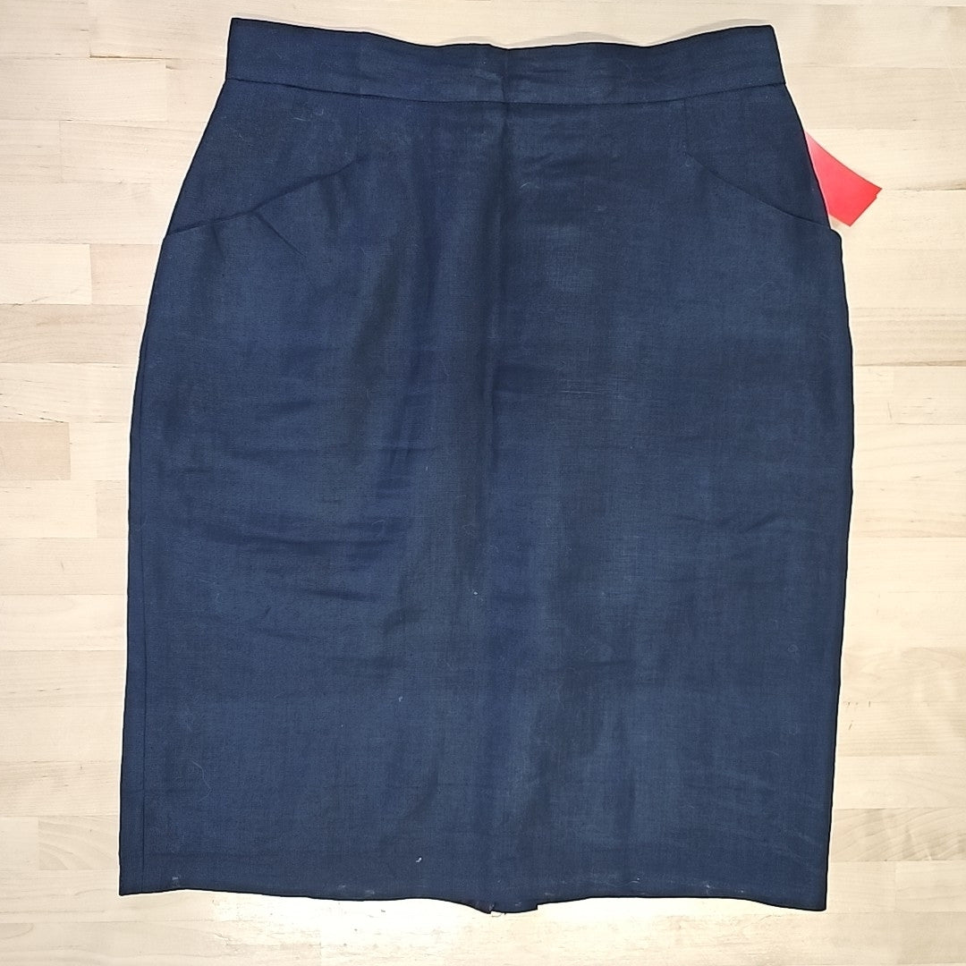 Jones New York Size 8 Blue Preloved Skirt