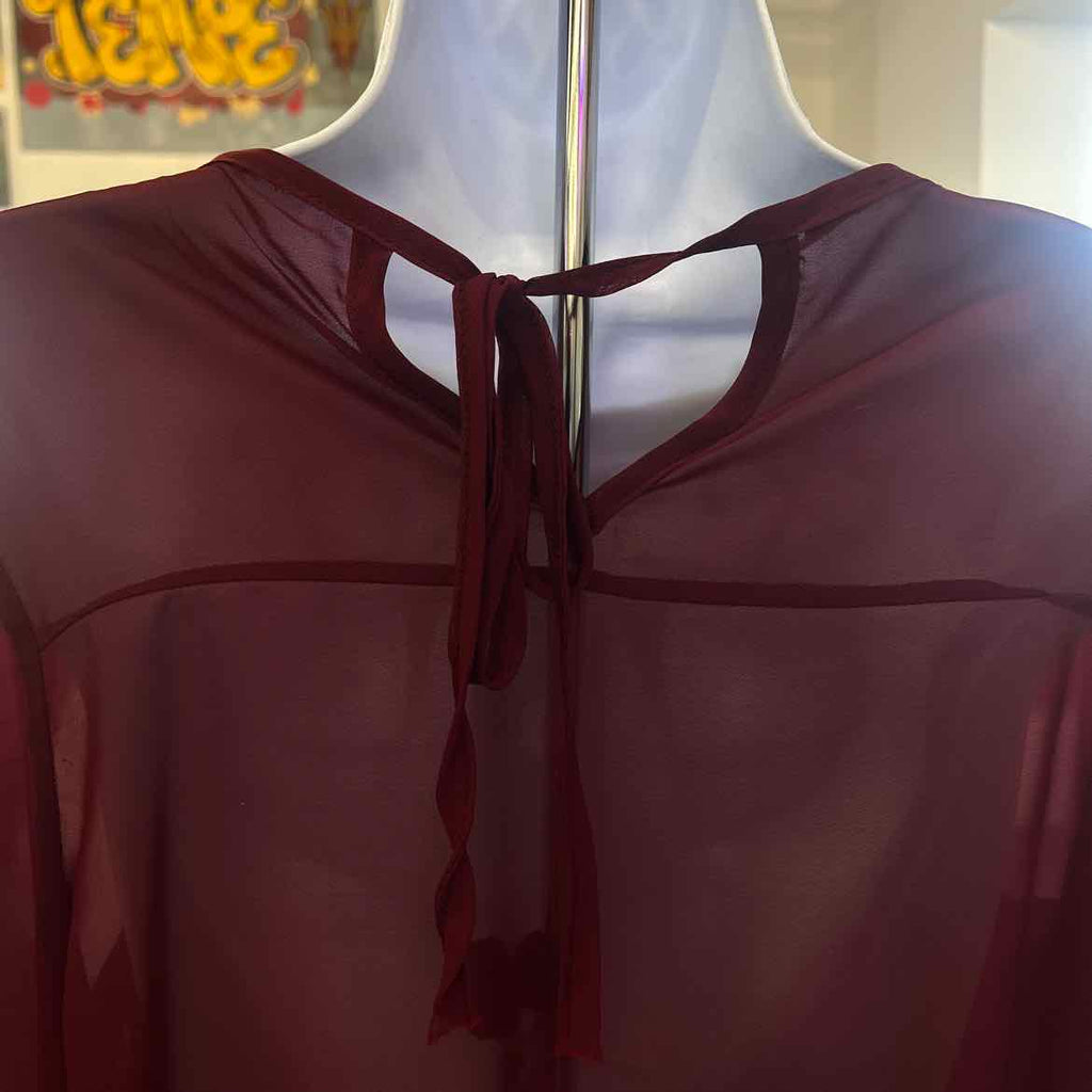 Gidani Size S Red Preloved Blouse