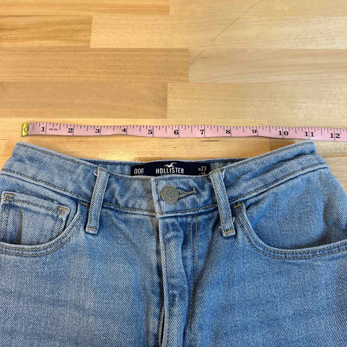 Hollister Size 00 Blue Denim Preloved Jeans