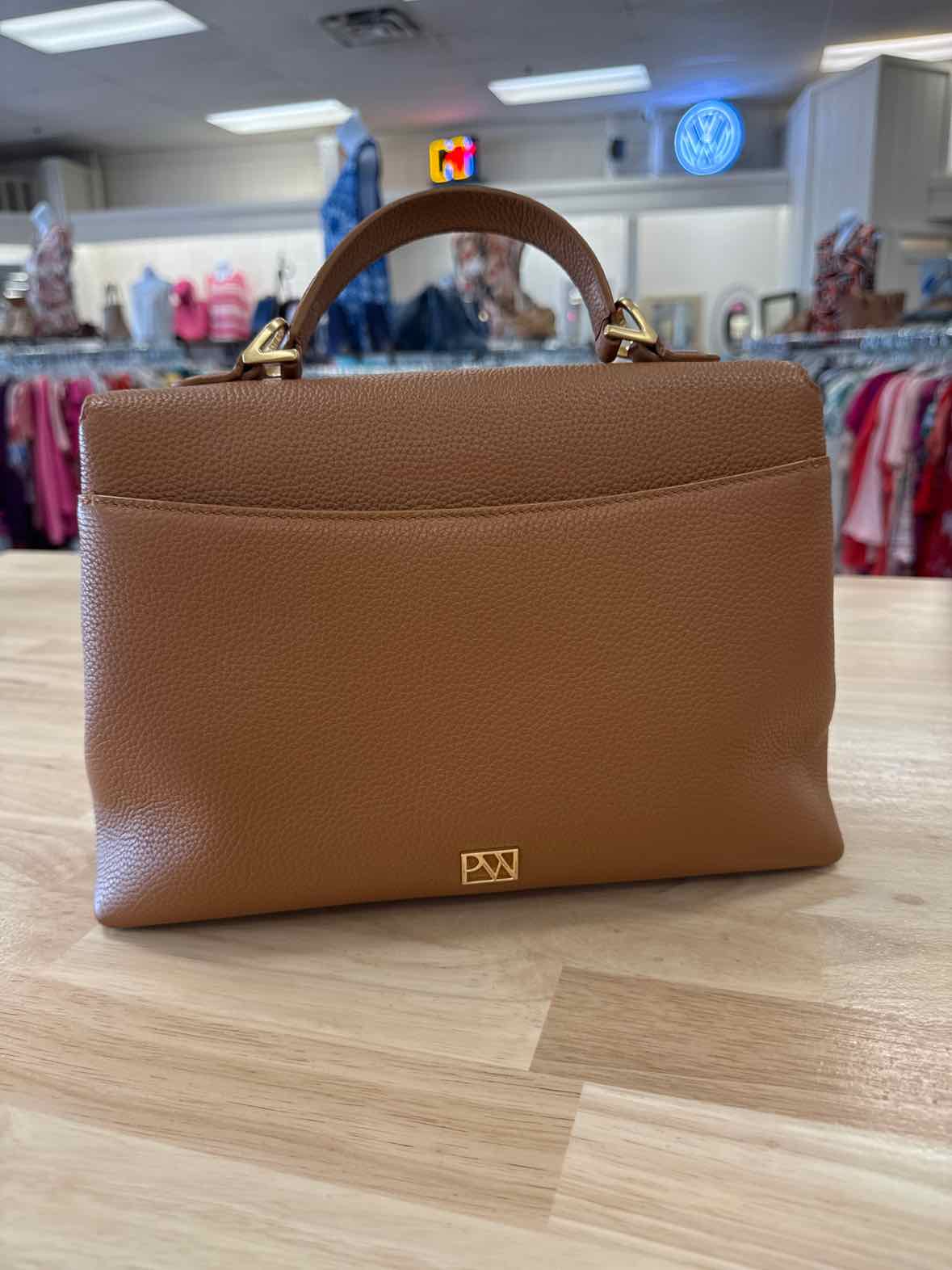 Parisa Wang Brown Leather Purse