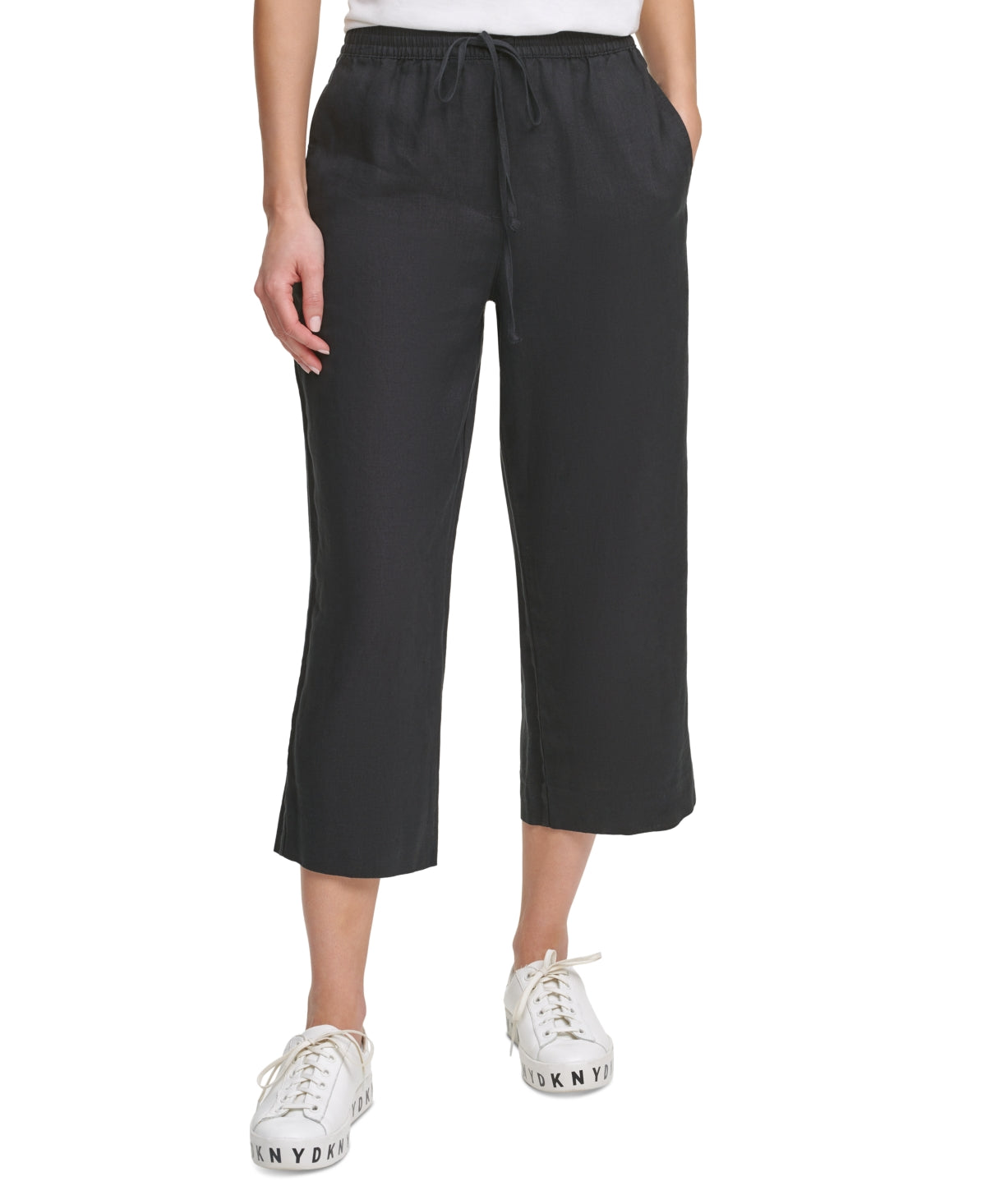 DKNY Size XS Pull-on Wide-Leg Pants