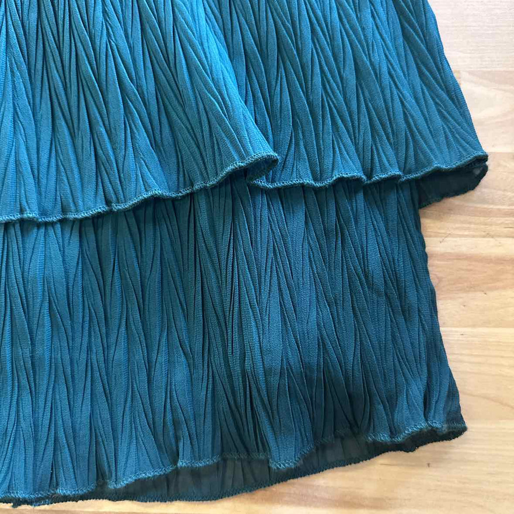 NastyGal Size M Green Skirt