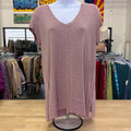 Bordeaux Size S Purple Preloved T-shirt