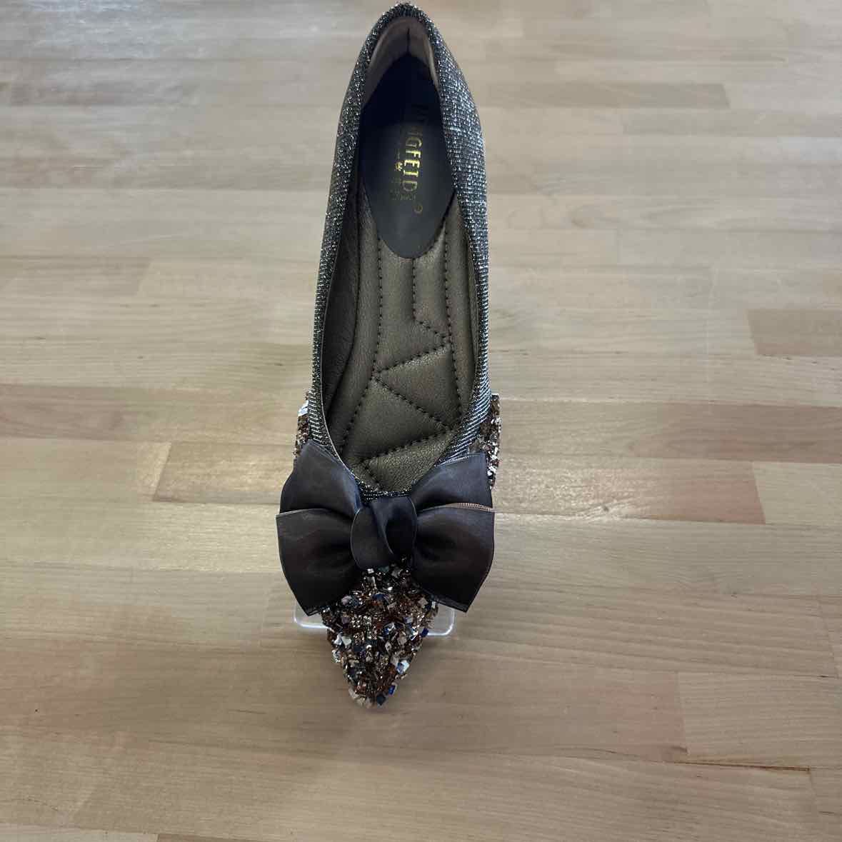 Mingfeldi Shoe Size 8 Gray Flats